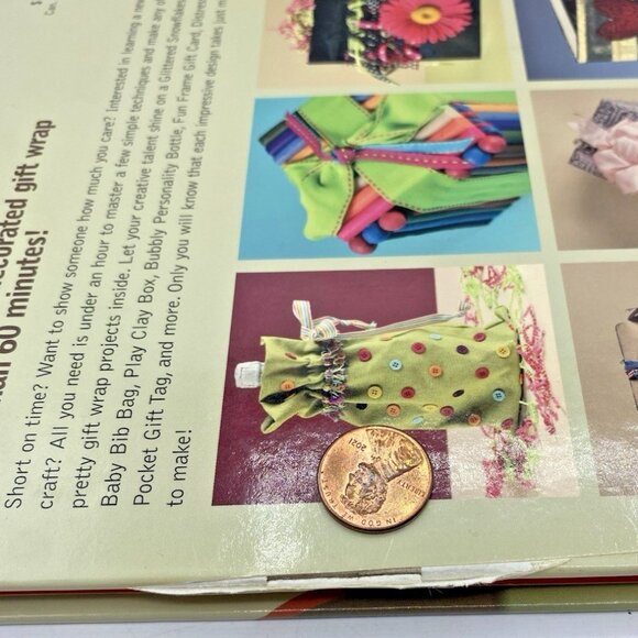Quick & Clever Gift Wraps Make It in Minutes Nicole Steiman Craft Book First Ed. - Picture 6 of 15